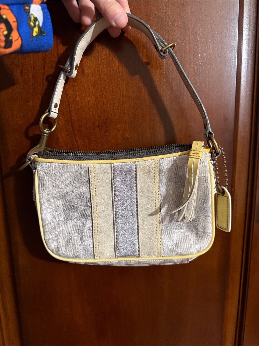 Y2K coach signature sufflette Demi bag